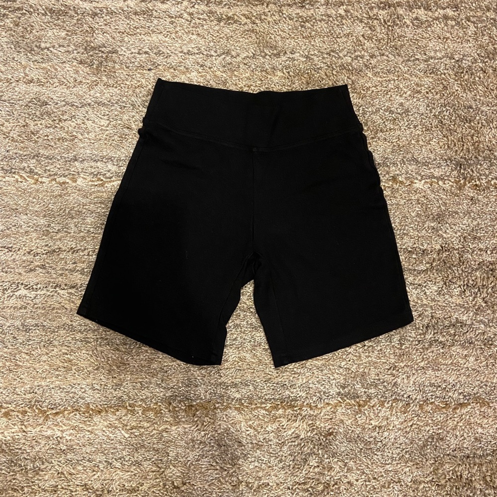 Black Biker Shorts